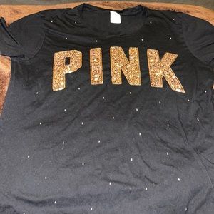Black Pink Victoria’s Secret Tee